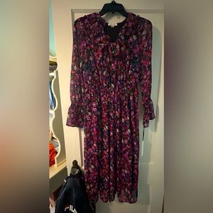 calvin klein floral dress